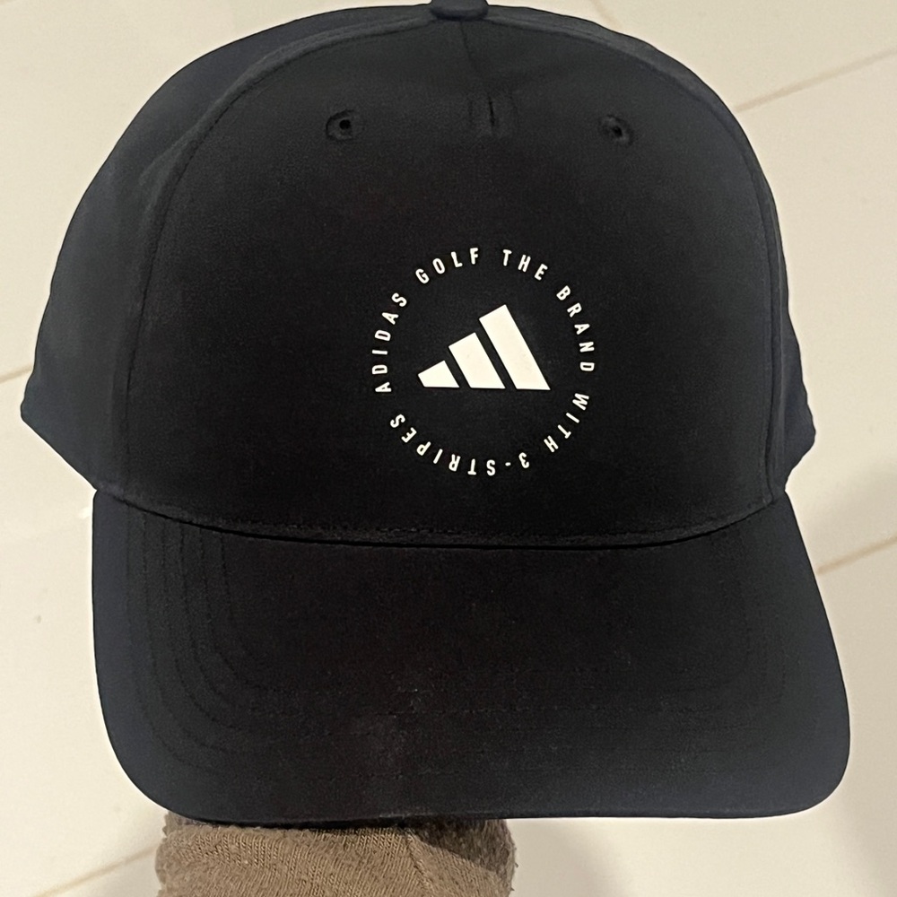 Adidas Black Golf Cap New w/Tags